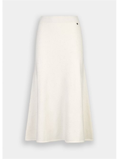 Gonna midi in maglia con paillettes LIU JO | MF5295MA27R/W9167
